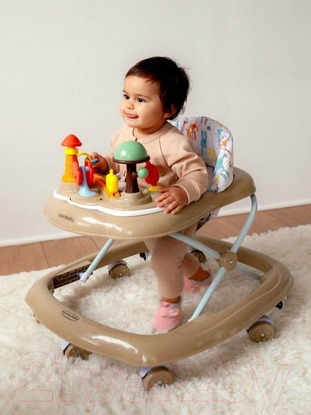 Изображение товара Ходунки Amarobaby Running Baby / AB23-21RB-12 (коричневый)