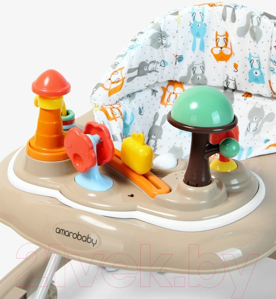 Изображение товара Ходунки Amarobaby Running Baby / AB23-21RB-12 (коричневый)