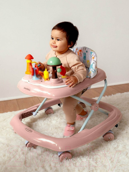 Изображение товара Ходунки Amarobaby Running Baby / AB23-21RB-06 (розовый)