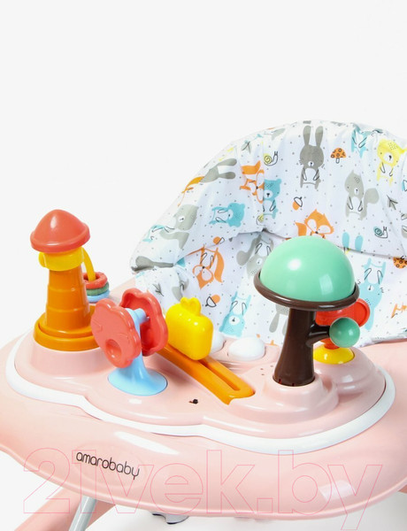 Изображение товара Ходунки Amarobaby Running Baby / AB23-21RB-06 (розовый)