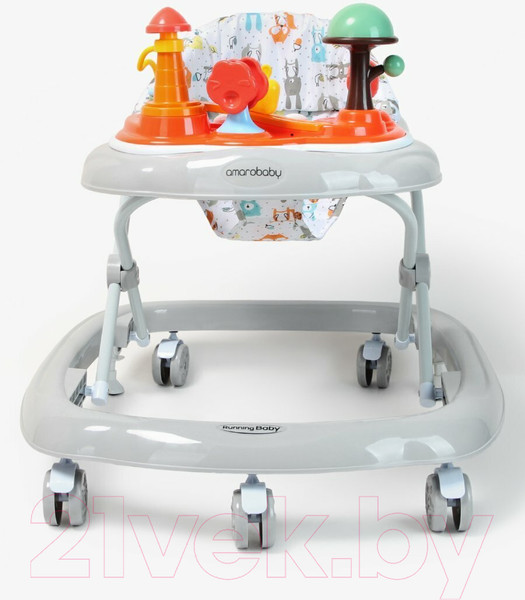 Изображение товара Ходунки Amarobaby Running Baby / AB23-21RB-11 (серый)