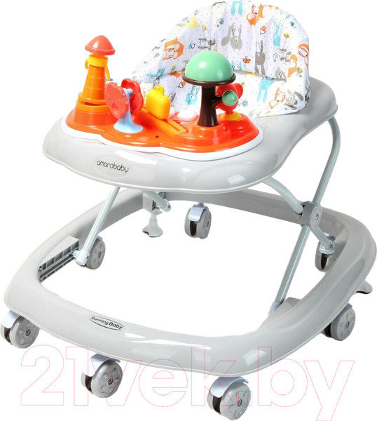 Изображение товара Ходунки Amarobaby Running Baby / AB23-21RB-11 (серый)