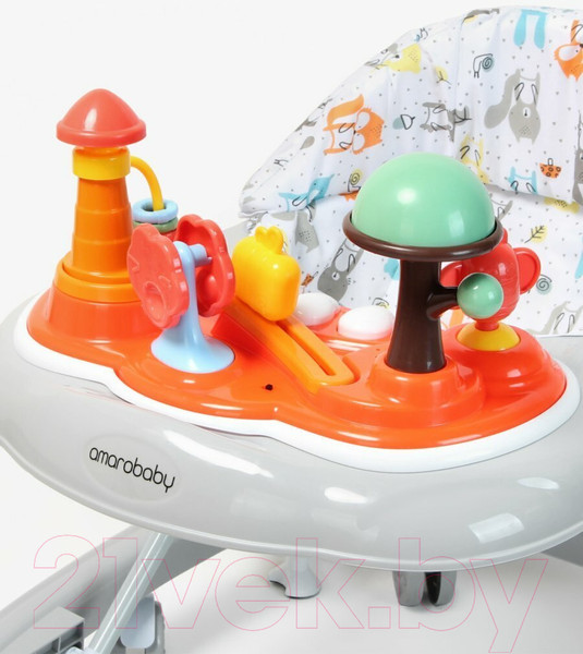 Изображение товара Ходунки Amarobaby Running Baby / AB23-21RB-11 (серый)