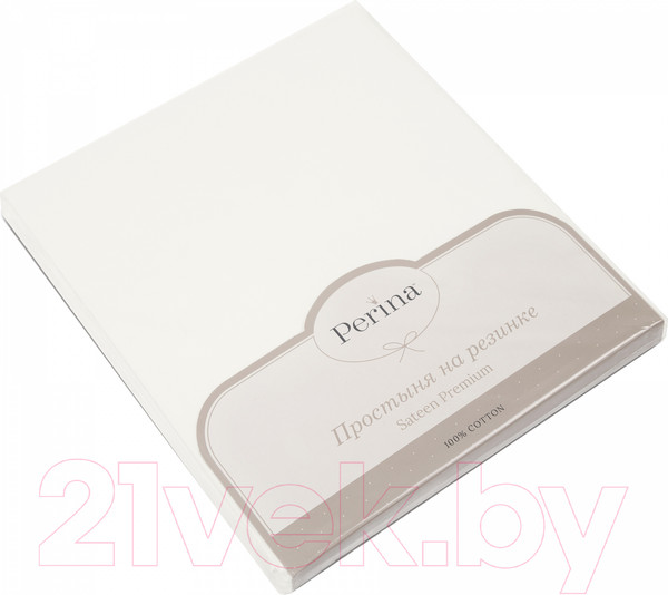 Изображение товара Простыня для малышей Perina На резинке / ПР-160.1 (айвори)