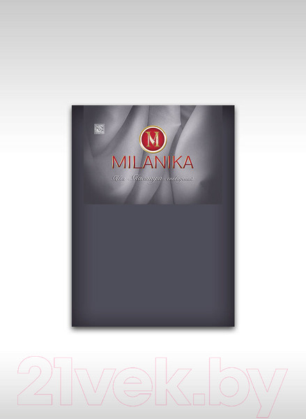 Изображение товара Простыня Milanika Грэй 1.5сп (поплин г/к)