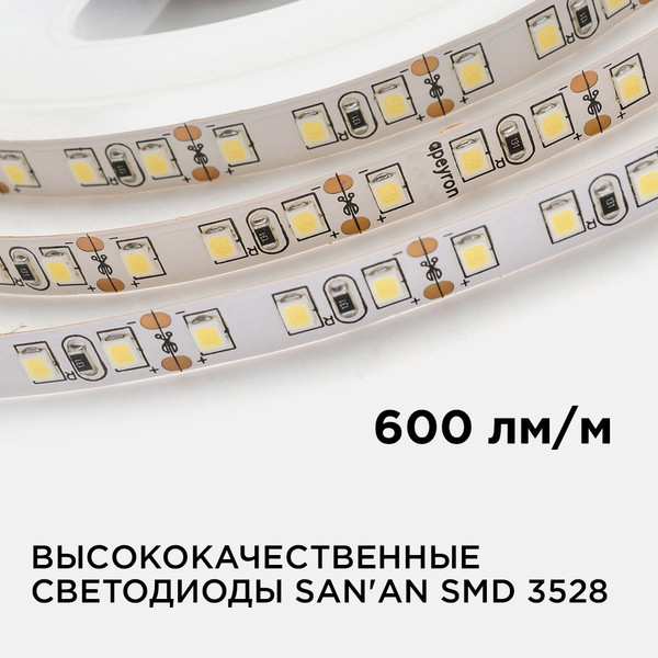 Изображение товара Светодиодная лента Apeyron Electrics СТ SMD3528 / 00-32