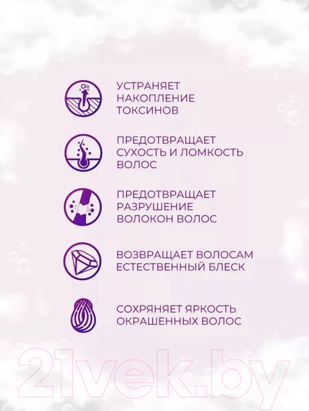 Изображение товара Маска для волос Ollin Professional Megapolis Детокс на основе черного риса (200мл)