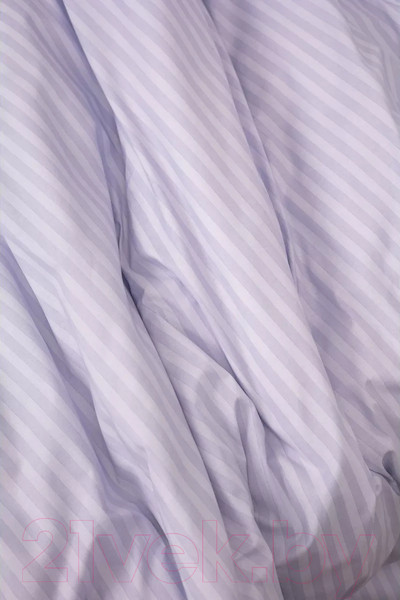 Изображение товара Пододеяльник Milanika Светло-серый 2сп (поплин-страйп)