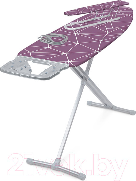 Изображение товара Гладильная доска Ника 10+ / НТ10+ (с линиями на сливовом)