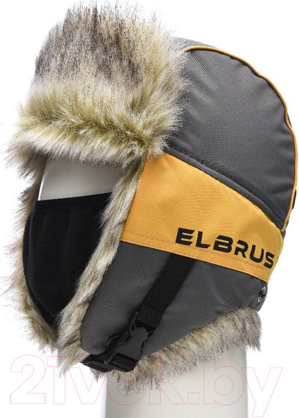 Изображение товара Шапка для охоты и рыбалки Huntsman Elbrus Hit Membrane (р-р 58-60, серый/банан)