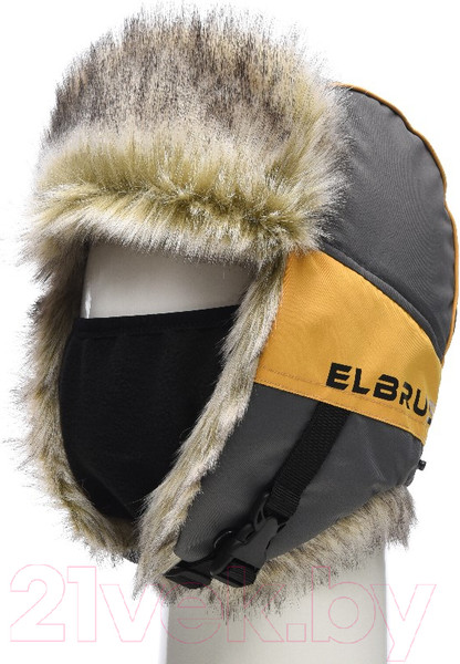 Изображение товара Шапка для охоты и рыбалки Huntsman Elbrus Hit Membrane (р-р 58-60, серый/банан)