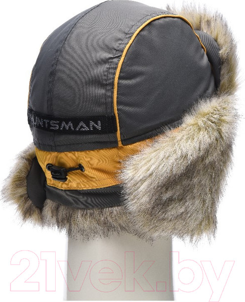 Изображение товара Шапка для охоты и рыбалки Huntsman Elbrus Hit Membrane (р-р 58-60, серый/банан)