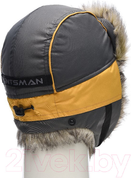 Изображение товара Шапка для охоты и рыбалки Huntsman Elbrus Hit Membrane (р-р 58-60, серый/банан)