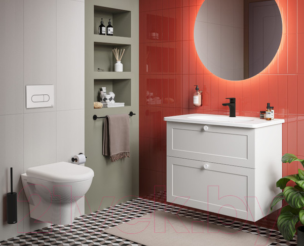 Изображение товара Кнопка для инсталляции VitrA Root Round 740-2200 (белый)