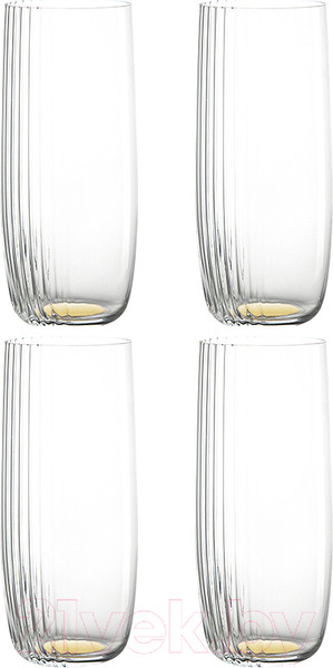 Изображение товара Набор стаканов Liberty Jones Alice / LJ0000144 (4шт, золото)