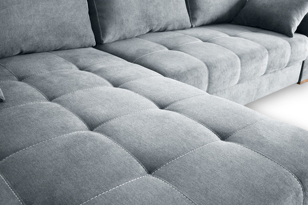 Изображение товара Диван угловой Домовой Evento 4УСПЗм (Santos Light Grey)
