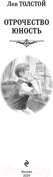 Изображение товара Книга Эксмо Отрочество. Юность / 9785041893156 (Толстой Л.Н.)