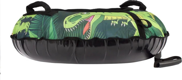 Изображение товара Тюбинг-ватрушка Snowstorm BZ-90 Dinosaurs / W112876 (90см, зеленый/черный)
