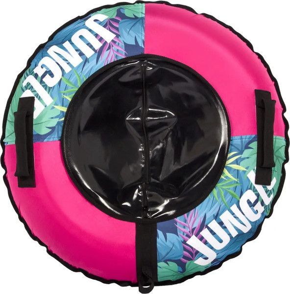 Изображение товара Тюбинг-ватрушка Snowstorm BZ-90 Jungle / W112909 (90см, розовый/зеленый)