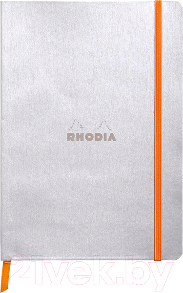 Изображение товара Записная книжка Rhodia Rhodiarama / 117451C (80л, серебряный)