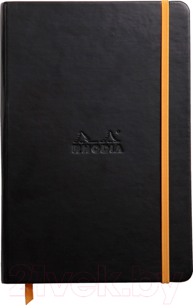 Изображение товара Записная книжка Rhodia Rhodiarama / 117502C (80л, черный)