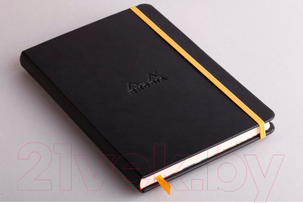 Изображение товара Записная книжка Rhodia Rhodiarama / 117502C (80л, черный)