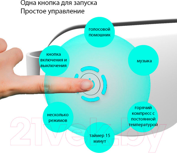 Изображение товара Массажер для глаз Calmer TBD06040456