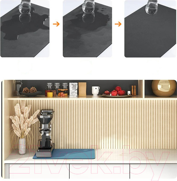 Изображение товара Коврик для сушки посуды Sundays Home Диатомитовый C0012563C
