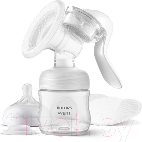 Изображение товара Набор для грудного вскармливания Philips AVENT Natural Motion с бутылочкой для кормления / SCD210/03