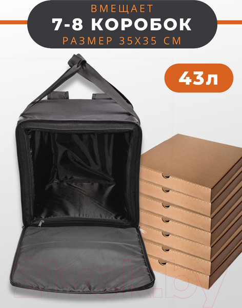 Изображение товара Термосумка Зубрава СТДП35Л (черный)