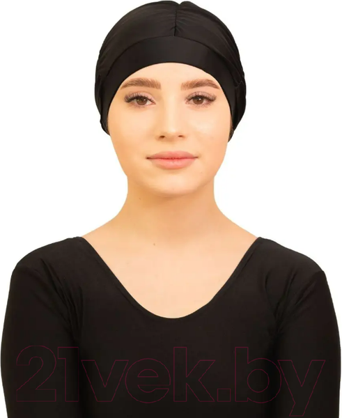 Изображение товара Шапочка для плавания Зубрава Ирис ШПИ01 (черный)