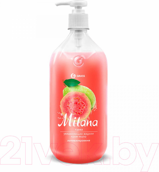 Изображение товара Мыло жидкое Grass Milana Гуава / 125429 (1л)