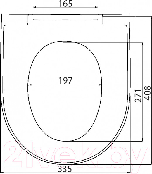 Изображение товара Сиденье для унитаза АВН SD 06m (с микролифтом)