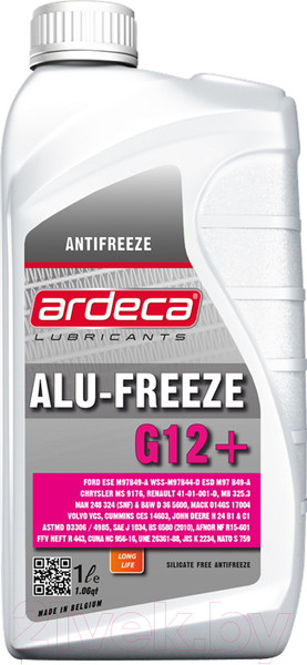 Изображение товара Антифриз Ardeca Allufreeze / ARD080001-001 (1л)
