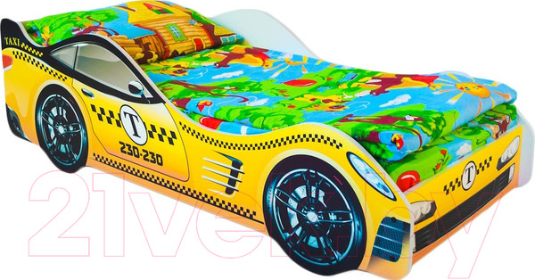 Изображение товара Стилизованная кровать детская Бельмарко Такси / 521