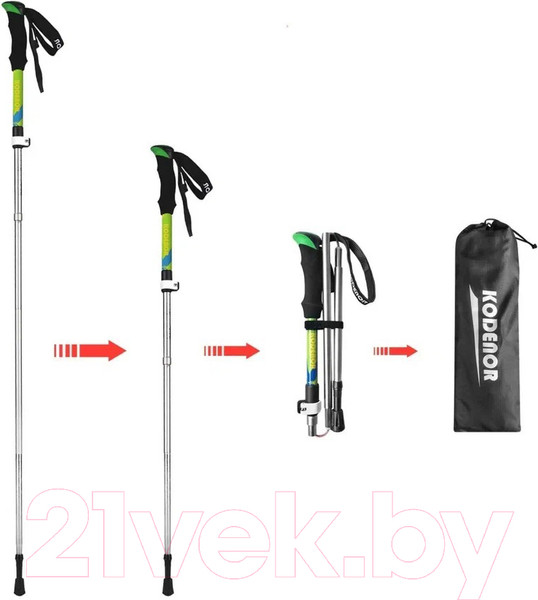 Изображение товара Трекинговые палки Kodenor TP10310333439D