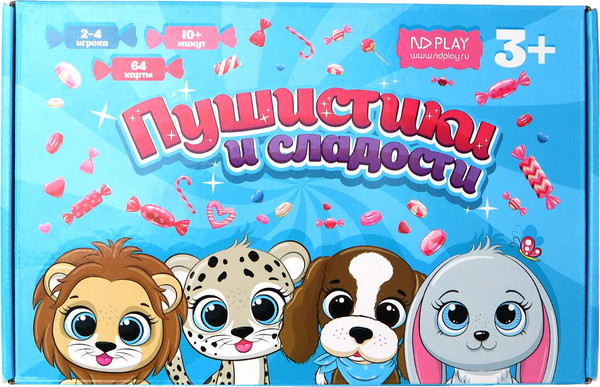 Изображение товара Настольная игра ND Play Пушистики и сладости / 308640