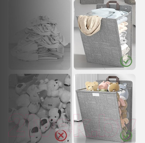 Изображение товара Корзина для белья Sundays Home TBD0604130801