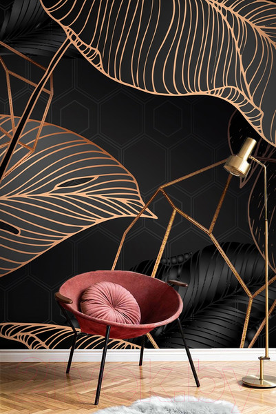 Изображение товара Фотообои листовые Vimala Векторные листья 16 (270x200)