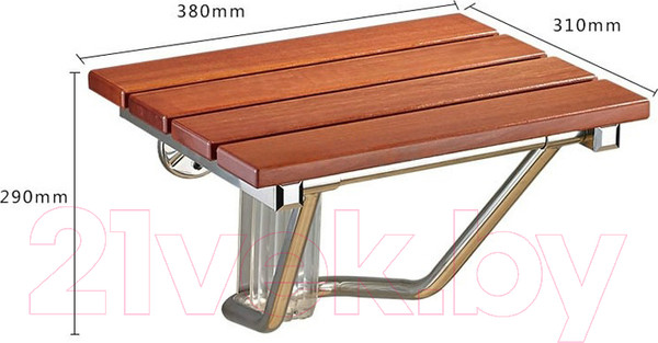 Изображение товара Стул для ванной Saniteco TBD0191180601A