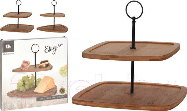 Изображение товара Ваза-этажерка Белбогемия 106327