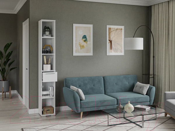 Изображение товара Секция в прихожую Mebel-Ars Калифорния №2 (белый)