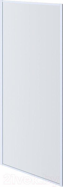 Изображение товара Душевая стенка Aquatek 100x200 / AQ ARI WA 10020CH (хром/прозрачное стекло)