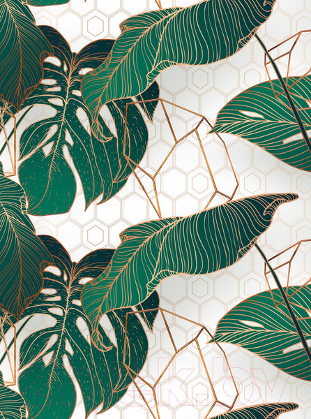 Изображение товара Фотообои листовые Vimala Векторные листья 23 (270x200)