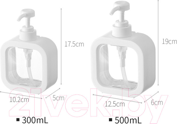 Изображение товара Дозатор для жидкого мыла Saniteco TBD0602900402