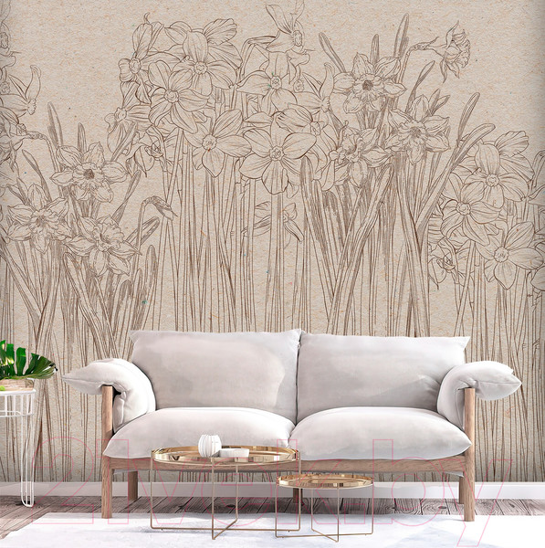 Изображение товара Фотообои листовые Vimala Полевые цветы 4 (270x200)