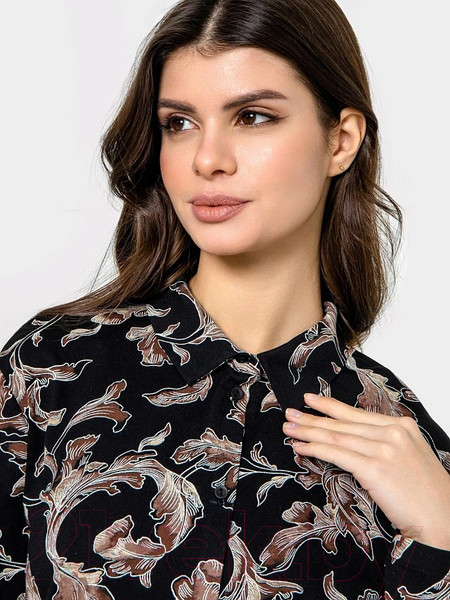 Изображение товара Комплект домашней одежды Mark Formelle 592462 (р.164/170-88-94, узоры на черном)