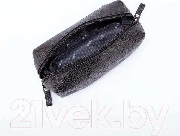 Изображение товара Косметичка Francesco Molinary 667-K-3S-BLK (черный)