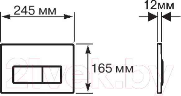 Изображение товара Кнопка для инсталляции Aquatek KDI-0000032