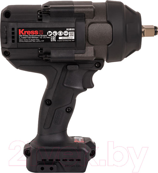 Изображение товара Аккумуляторный гайковерт Kress KUB33.91